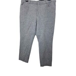 Banana Republic Sloan Gray Straight-Leg Dress Pants Size 16 Women's Office Wear